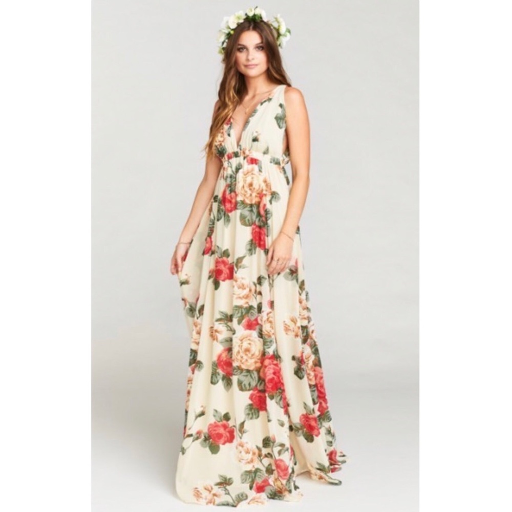 Show Me Your Mumu Lady Rose Chiffon Ava Maria